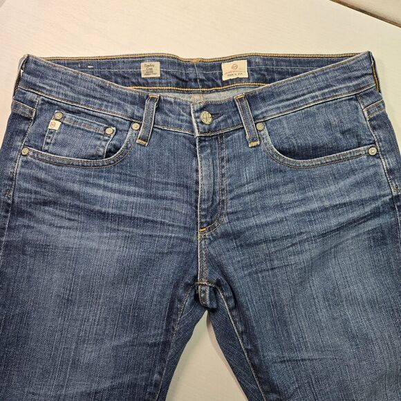 Adriano Goldschmied Jeans Women's Size 30 Tomboy Crop Relaxed Straight Capri Low - Picture 4 of 10